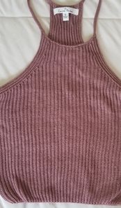 Women croptop size S pink color